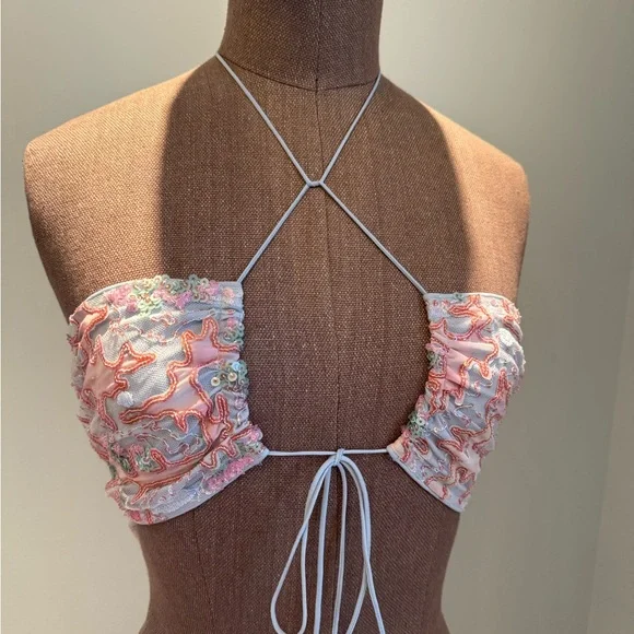 FOR LOVE & LEMONS Monique Bra Top (NWT) - Picture 2 of 9